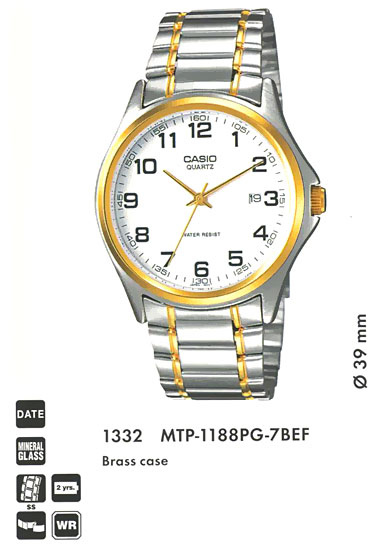 Casio MTP-1188PG-7B